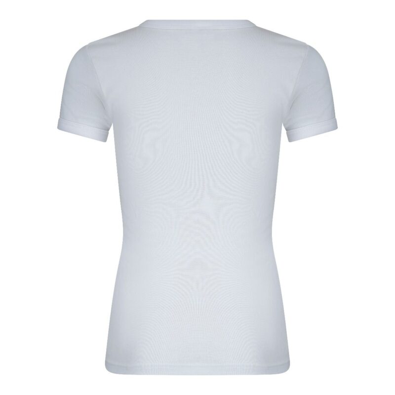 Beeren Jongens Shirt V-Hals Korte Mouwen M3000 Wit achterkant
