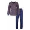 Tenderness Tricot Dames Pyjama Blauw