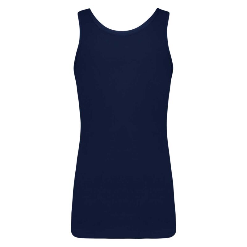 Beeren Green Comfort Heren Singlet Donker Blauw Achterkant