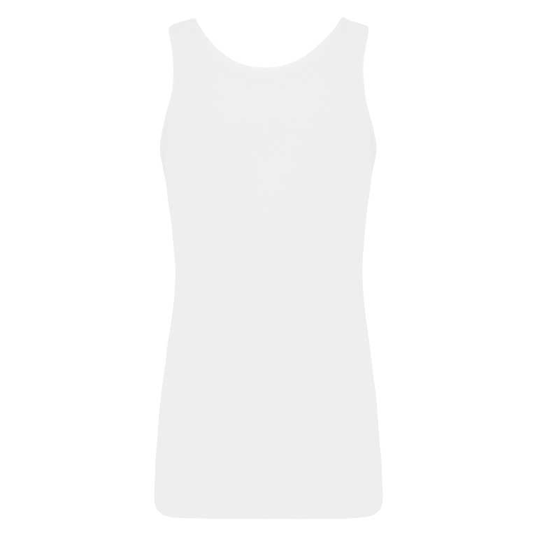 Beeren Green Comfort Heren Singlet Wit Achterkant