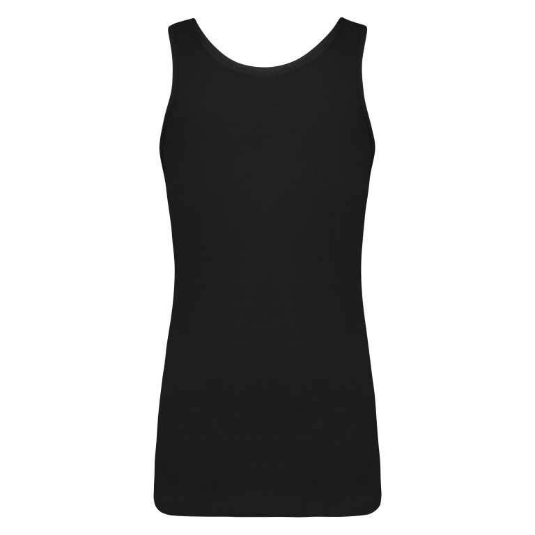 Beeren Green Comfort Heren Singlet Zwart Achterkant