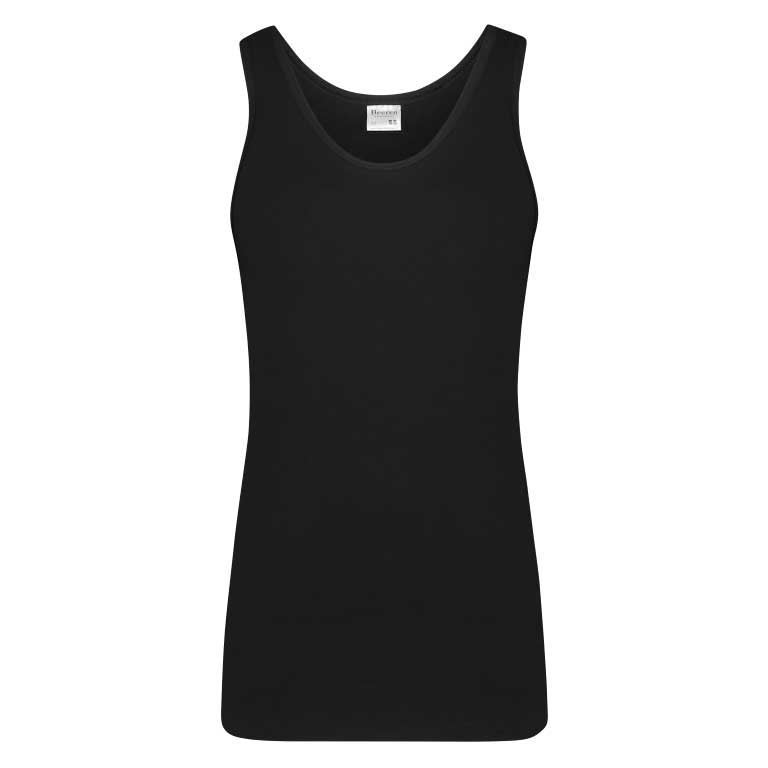 Beeren Green Comfort Heren Singlet Zwart